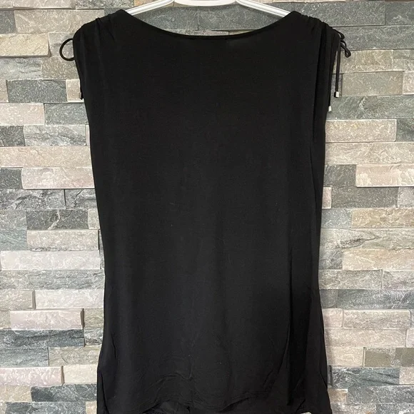 WHBM black blouse - Picture 3 of 3